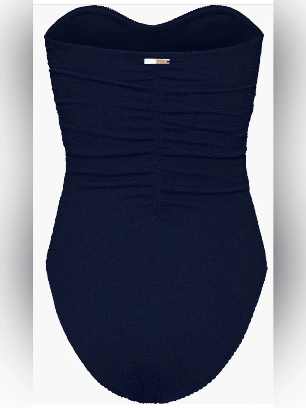Milly Ruched One Piece Swimsuit NWT size M Navy
